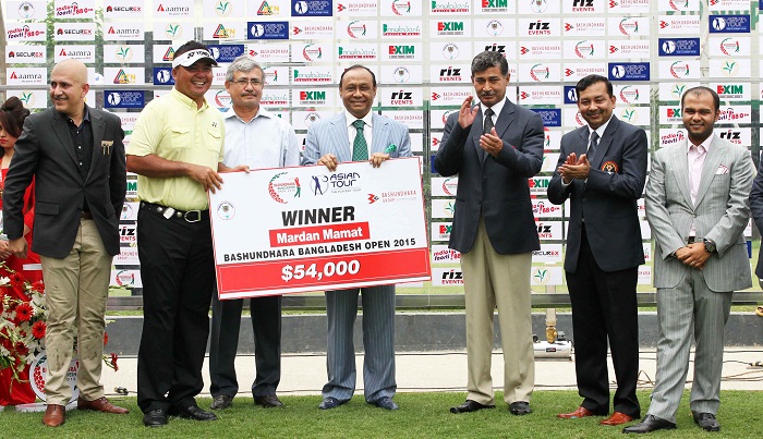 Mardan Mamat wins first Bashundhara Bangladesh Open